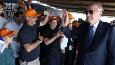 Cumhurbaşkanı Erdoğan 7. Etnospor Kültür Festivali'ni ziyaret etti