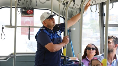 Hatay’da toplu taşıma araçlarında klima denetimi