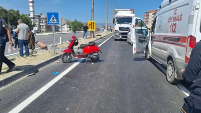 Feci kazada ağır yaralanan motosiklet sürücüsü öldü