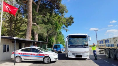 Kırklareli'de trafik denetimi: 381 sürücüye ceza