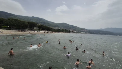 Bursa'da deniz sezonu erken açıldı
