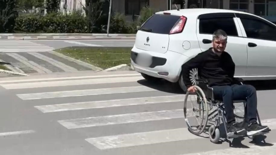 İnegöl Belediyesi'nden engelli bireylerin trafikte yaşadığı zorluklar için farkındalık videosu