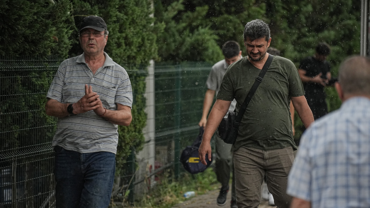 Bursa'da hava bir anda değişti