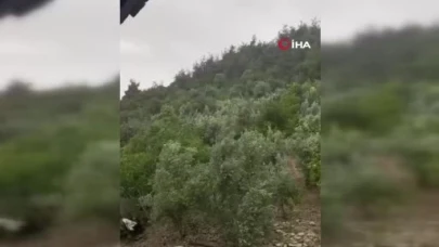 Bursa’da güneş yerini yağmur ve lodosa bıraktı