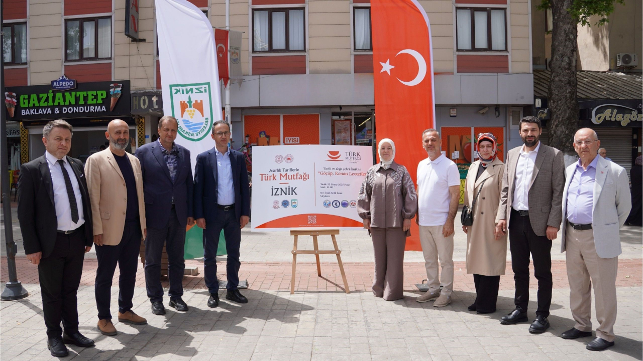 İznik'te "Göçüp Konan Lezzetler" tanıtıldı