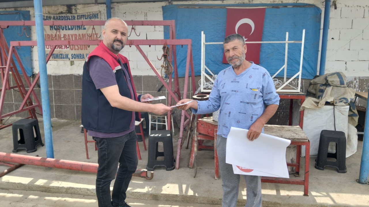 Aydın'da kurban satış ve kesim yerleri denetlendi