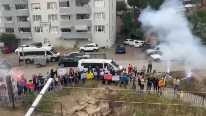 Bursa'da öğrencilerden hasta öğretmenlerine duygu dolu ziyaret