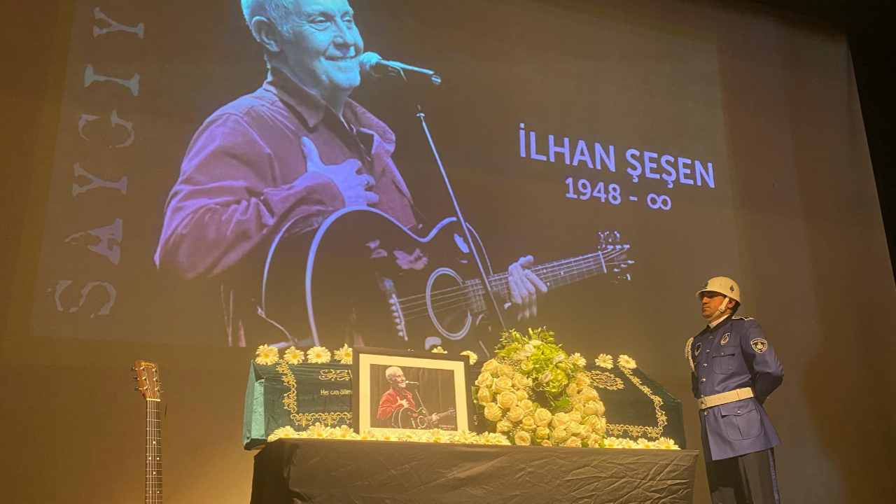 Usta sanatçı İlhan Şeşen'e veda töreni