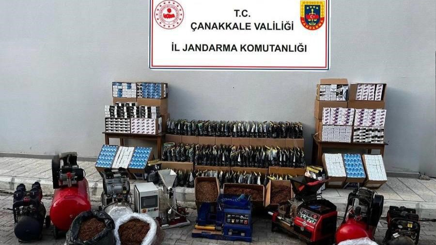 Çanakkale’de Jandarmadan kaçak tütüne geçit yok