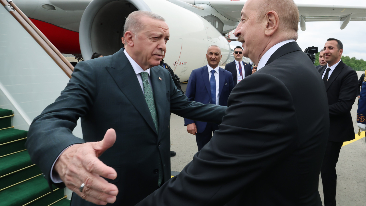 Cumhurbaşkanı Erdoğan ve Aliyev Laçın Uluslararası Havalimanı'nın açılışını yaptı