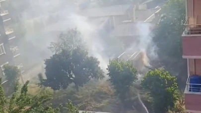Siirt'te gecekondu yangını