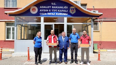 Aydın’da mahkumlara cevizli baklava ikramı