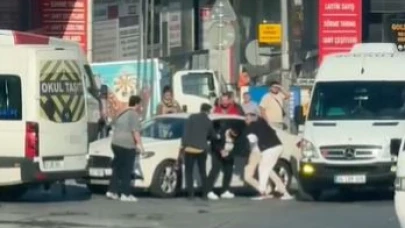 Bağcılar’da yol vermeme kavgası
