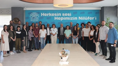 Fransa’dan Nilüfer’in sağlıklı gıda politikalarını incelemeye geldiler