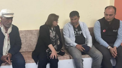 Şahin, kaybolan Onur’un ailesini ziyaret etti