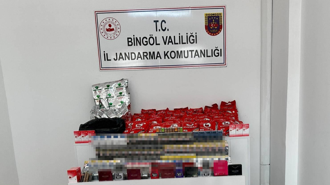 Bingöl’de kaçakçılık operasyonu: 1 tutuklu