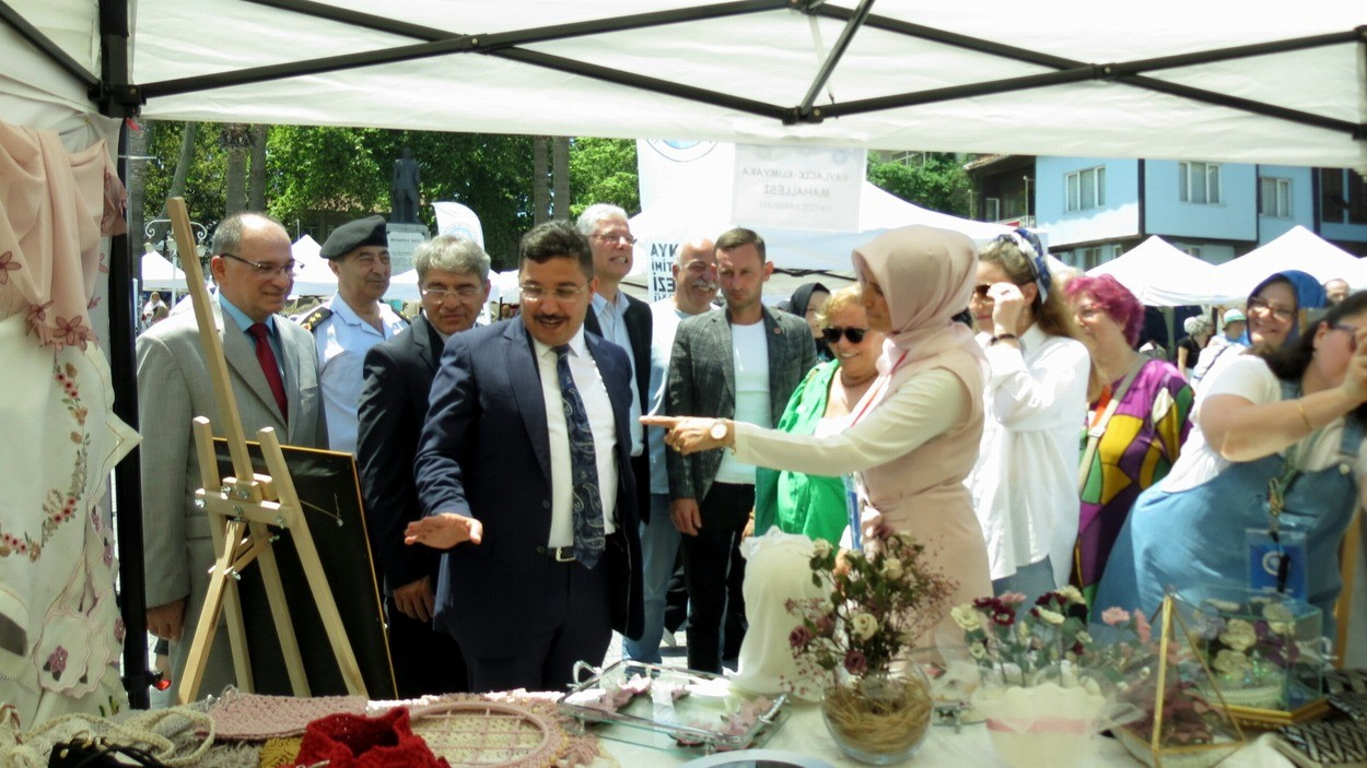 Mudanyalı kadınlar hünerlerini sergiledi