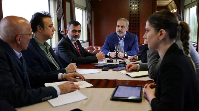Bakan Fidan Ukrayna'da: Türkiye ideal bir aktör