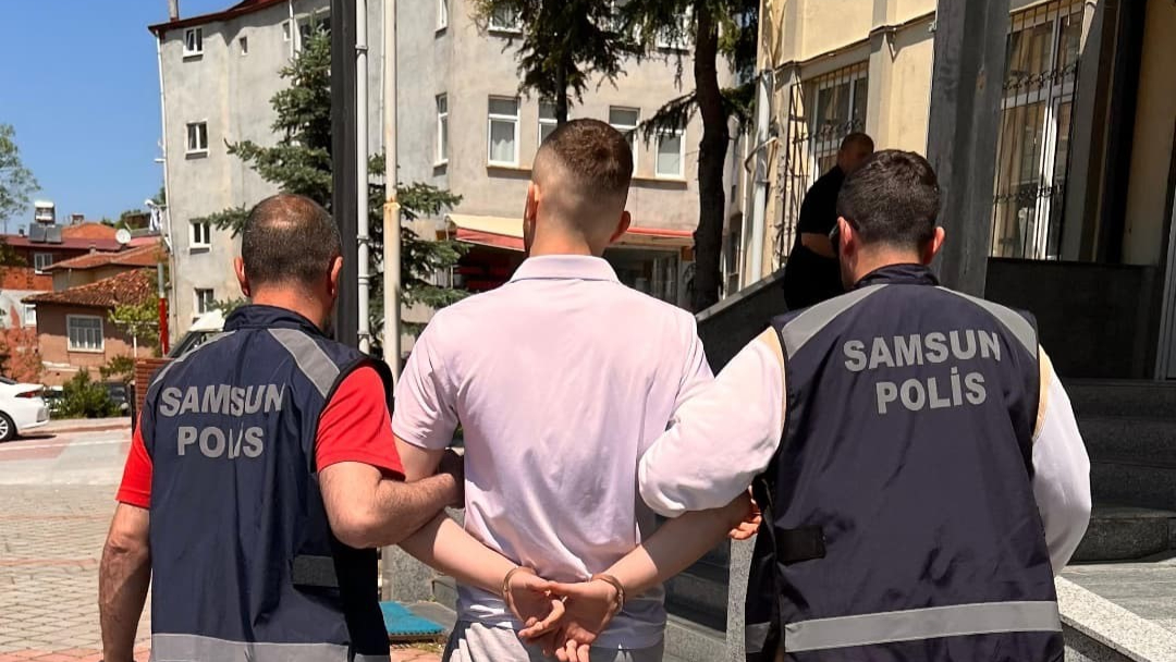 Samsun'da uyuşturucu hapla yakalanan şüpheli tutuklandı