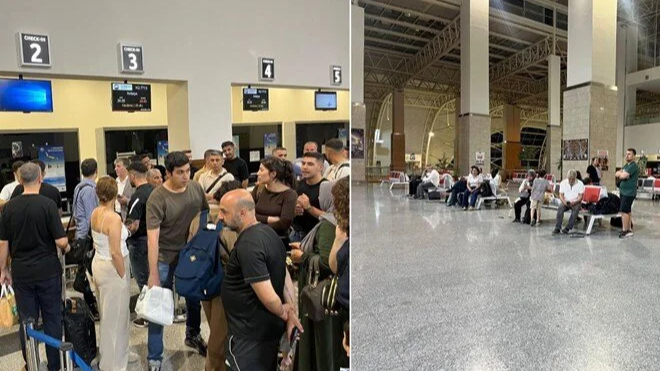 Diyarbakır Havalimanı pistinde çatlak!