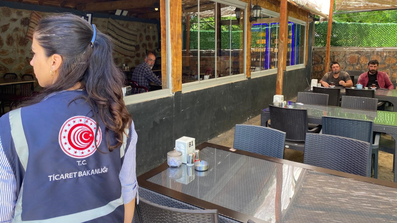 Ovacık'ta esnafa fiyat denetimi