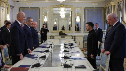Bakan Fidan Ukrayna Devlet Başkanı Zelenskiy ile görüştü