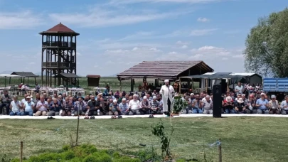 Beyşehir Gölü kıyısında yağmur duası