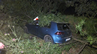 Motosiklet ile otomobil çarpıştı: 1 yaralı
