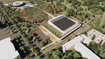 Atatürk Spor Salonu Bursa Beton İle Yükseliyor