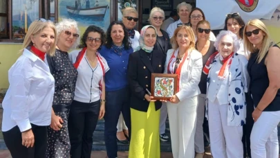 Türk Kadınlar Birliği Bursa Şubesi'nden İznik'e anlamlı ziyaret