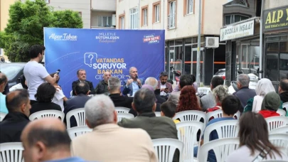 Başkan Alper Taban Osmaniye Mahallesi sakinleriyle buluştu