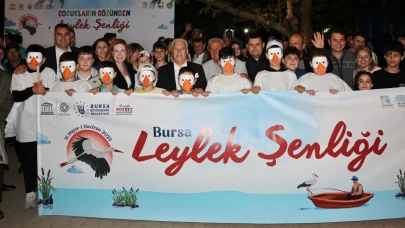 ‘Bursa Leylek Şenliği’ne coşkulu başlangıç