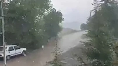 Ankara’da dolu yağışı etkili oldu