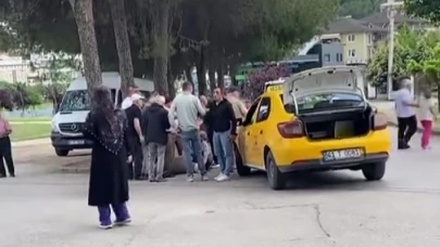 Kocaeli'de taksinin çarptığı yaya yaralandı