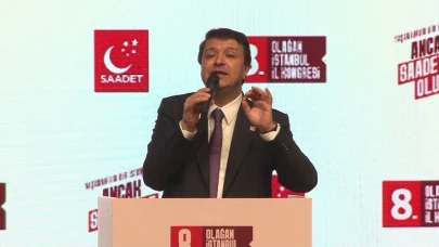 Saadet Partisi 8. Olağan İstanbul Kongresi gerçekleştirildi