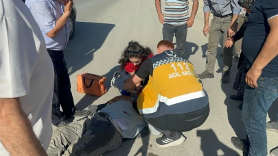 Adıyaman'da motosiklet devrildi: 1 yaralı