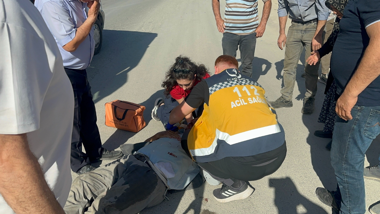 Adıyaman'da motosiklet devrildi: 1 yaralı