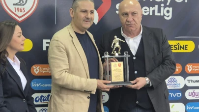 Samsunspor’a bağımlılıkla mücadele ödülü