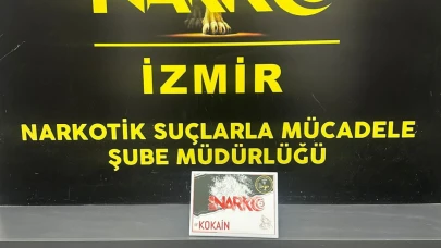 İzmir'de 2 kilo kokain ele geçirildi