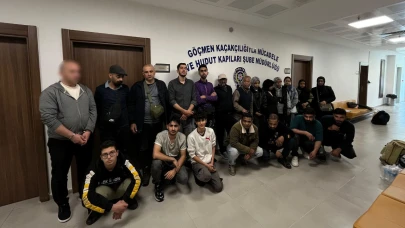 Tekirdağ’da 21 kaçak göçmen yakalandı!