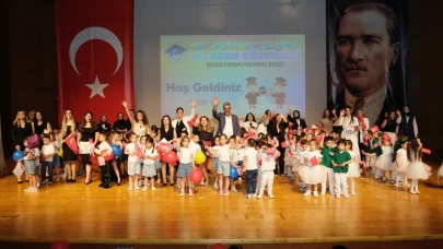 Bursa Yuvam Personel Kreşi’nden yıl sonu gösterisi
