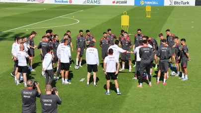 A MilliTakım, ABD maçının hazırlıklarına başladı