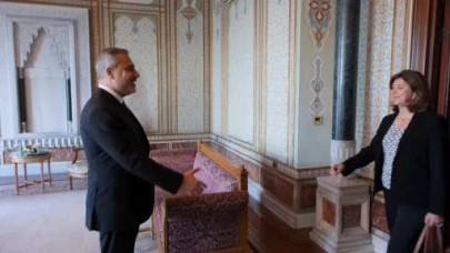 Bakan Fidan, BM Kıbrıs Şahsi Temsilcisi Holgun’i kabul etti