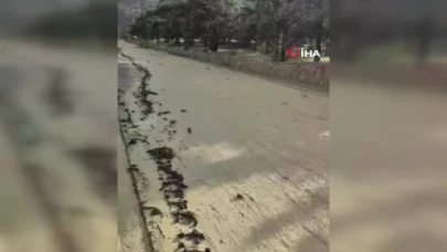 Ankara'da sağanak sonrası sel
