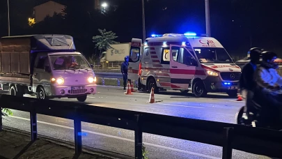 Kağıthane'de yola atlayan yaya feci şekilde can verdi