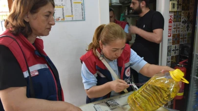 Efeler'de eş zamanlı 'yağ' denetimi