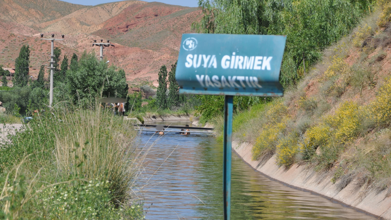 DSİ'den baraj gölet ve sulama kanalına girmeyin uyarısı