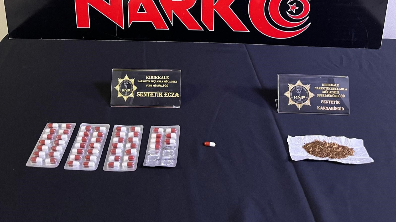 Kırıkkale’de bir haftada uyuşturucudan 3 şüpheli tutuklandı