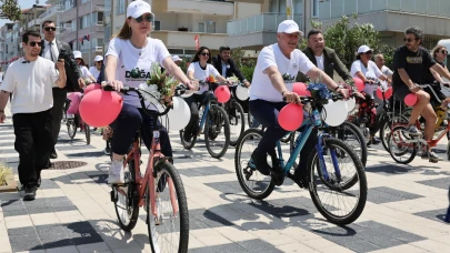 Bursa'da ‘Süslü Bisikletler’ ile temiz çevreye dikkat çekildi