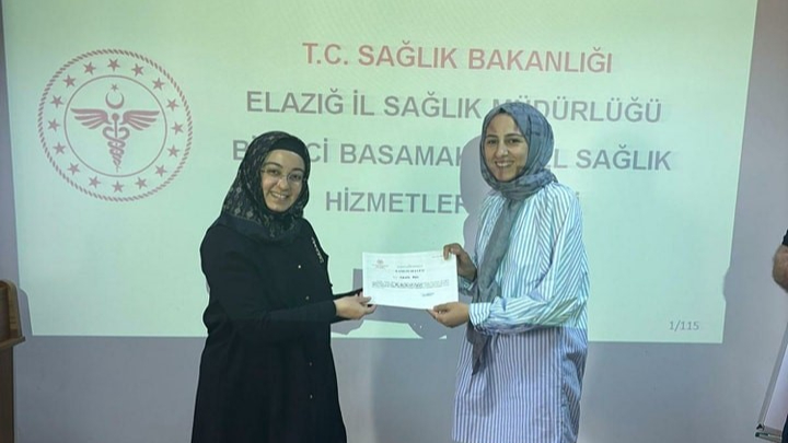 Elazığ’da sağlık çalışanlarına eğitim verildi